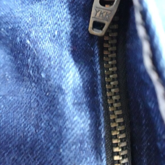 Railcar Jeans 32 x 33 Blue Raw White Line Selvedge Made in USA - Picture 10 of 13